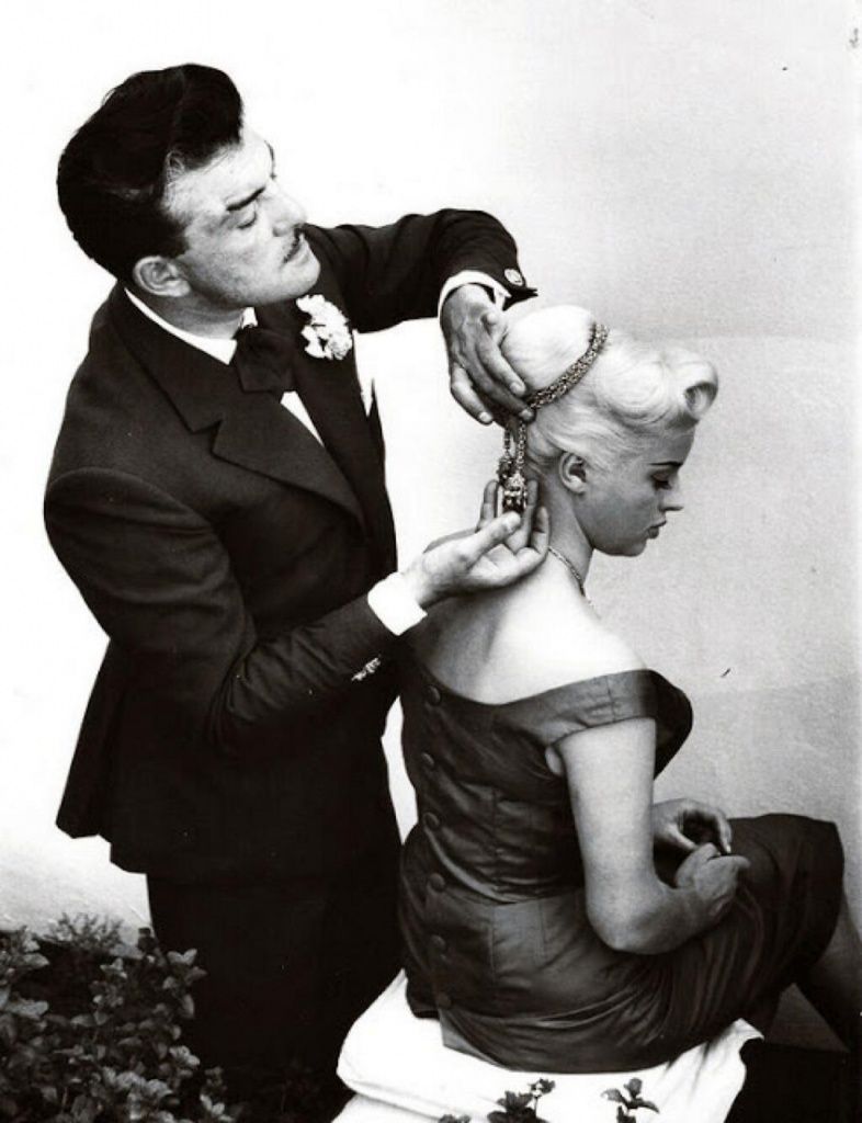 Raymond Besson i Diana Dors